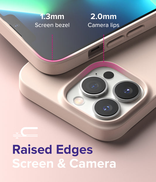 Air S for iPhone 13 Pro Max Super Slim Protective Case - Pink Sand