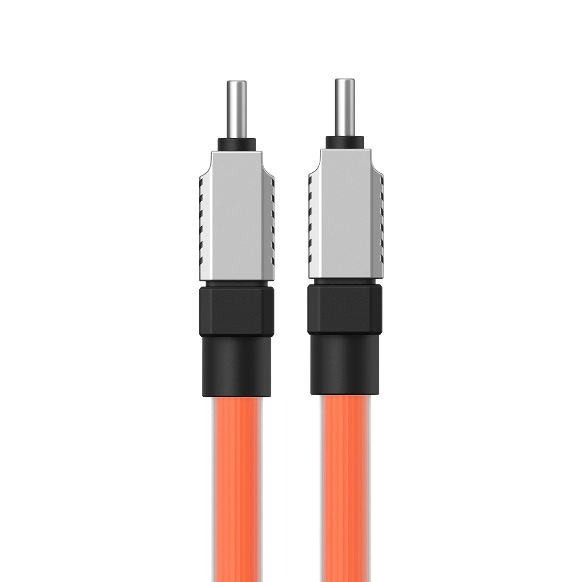 Baseus CAKW000207 CoolPlay καλώδιο USB-C σε USB-C, 1μ 100W, πορτοκαλί
