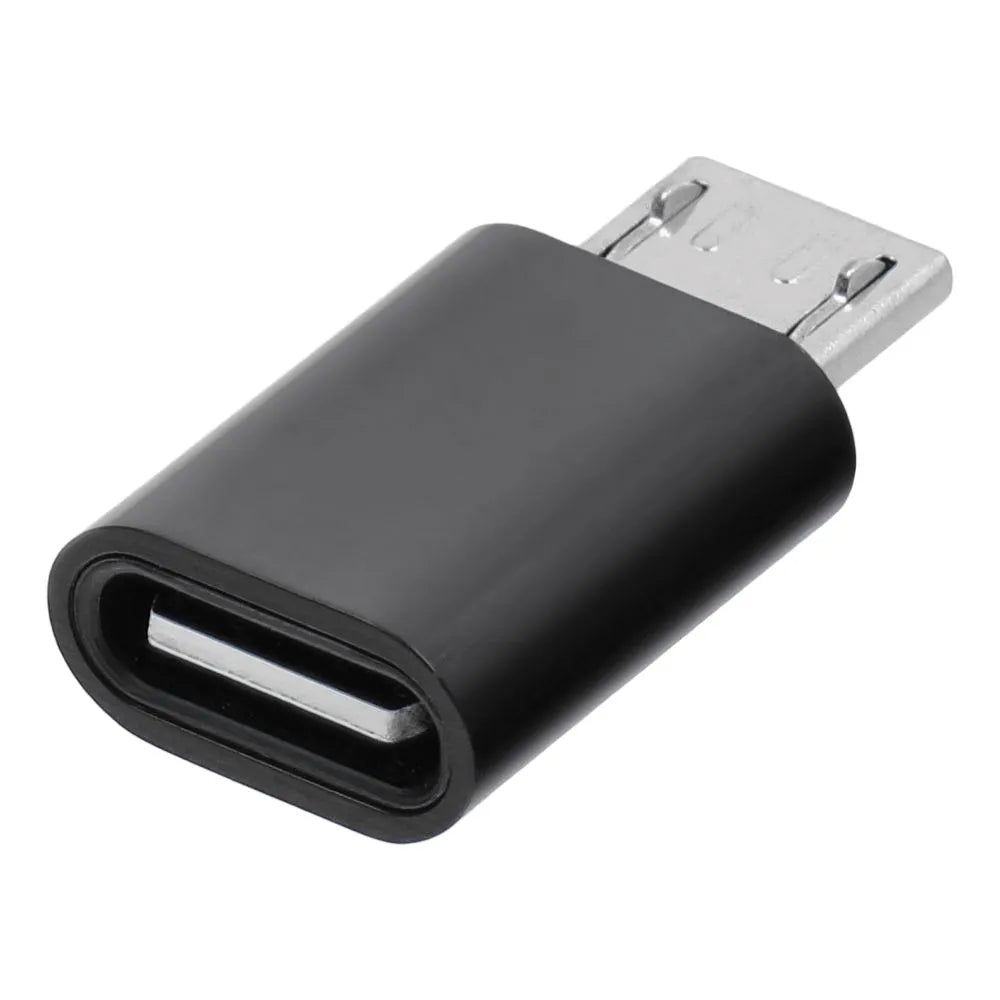 Blue Star aντάπτορας Type-C (θηλυκό) σε Micro-USB (αρσενικό), μαύρο