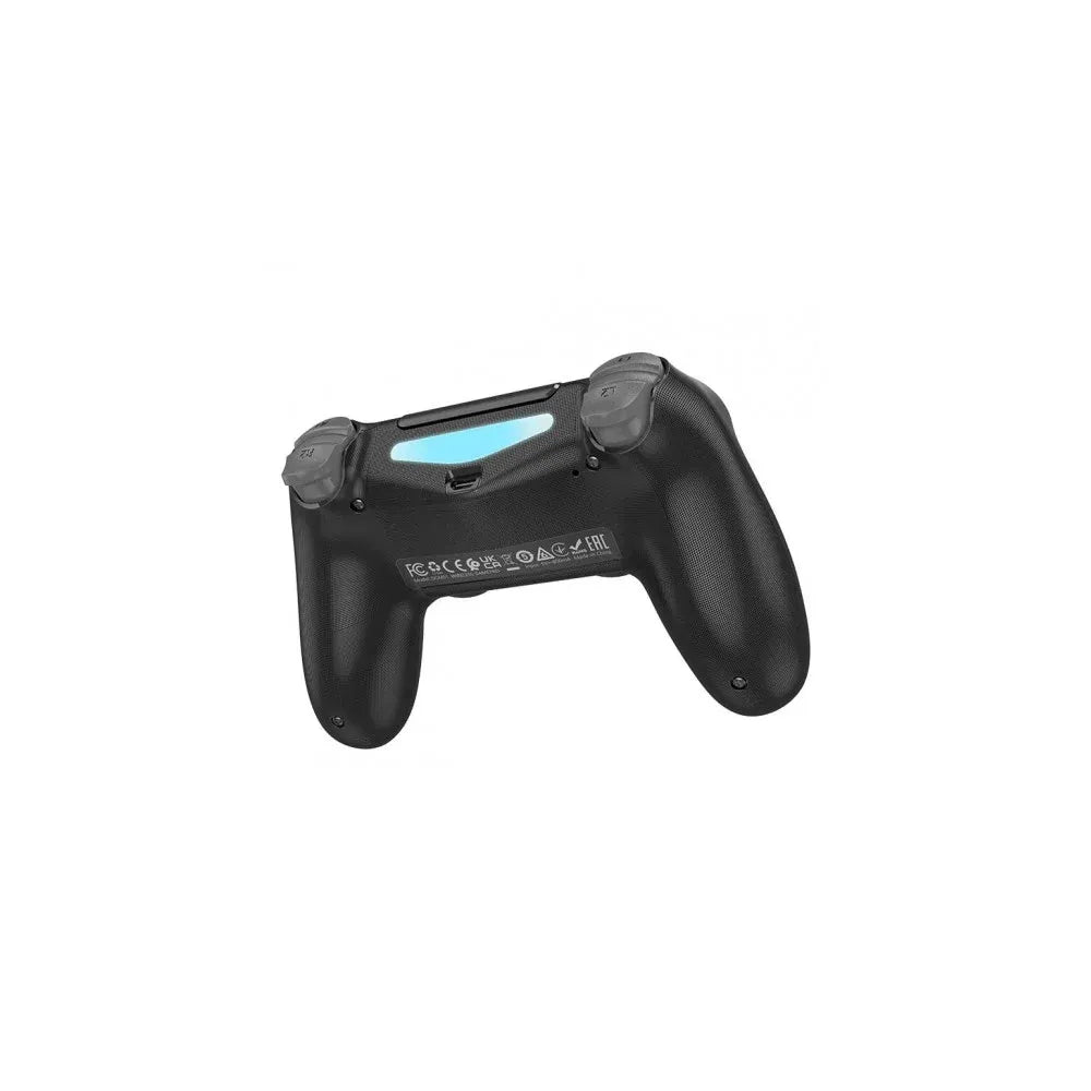 Hoco DGM01 ασύρματο gamepad για PS4 / PS3, Bluetooth, Dual Vibration, touchpad, 600mA, μαύρο