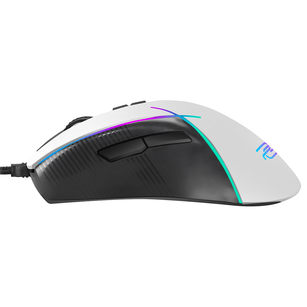 Proove Defiant gaming ποντίκι, RGB, άσπρο (CMDE00000101)
