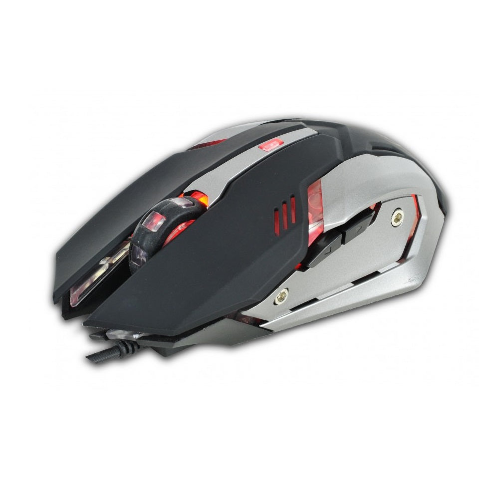 Rebeltec Interceptor ενσύρματο set: LED keyboard + mouse