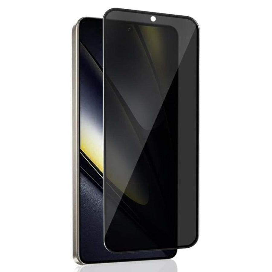 TechWave 5D Full Glue Privacy Tempered Glass for Xiaomi Redmi Note 15 Pro 5G black