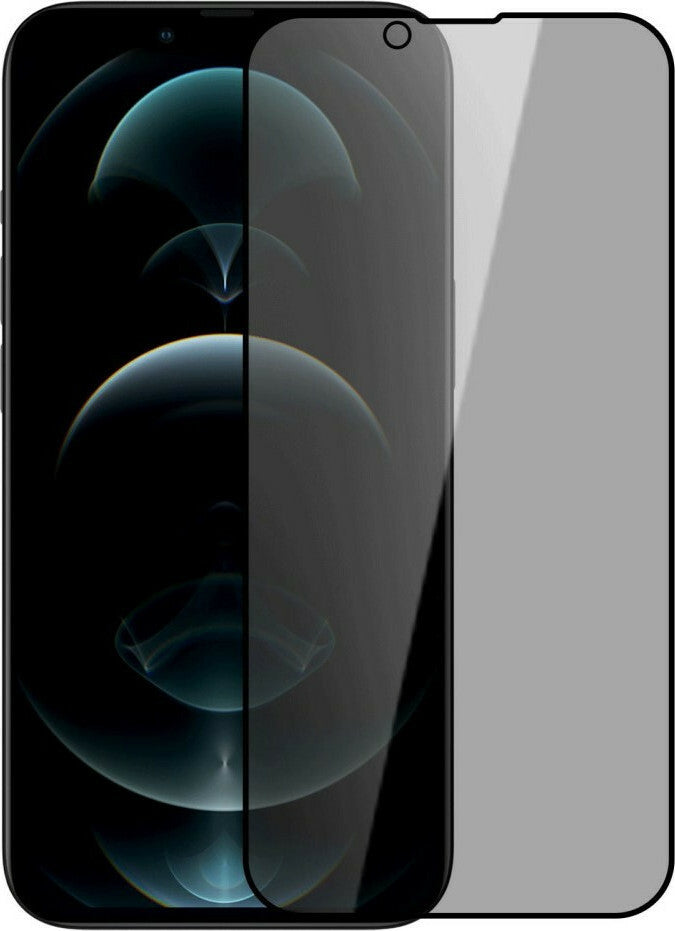 TechWave 5D Full Glue Privacy Tempered Glass for iPhone 14 black