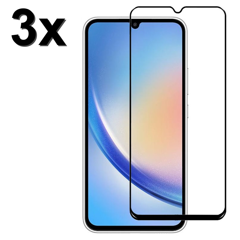 TechWave 5D Full Glue Tempered Glass for Samsung Galaxy A26 5G black (Σετ 3 τεμαχίων - bulk)
