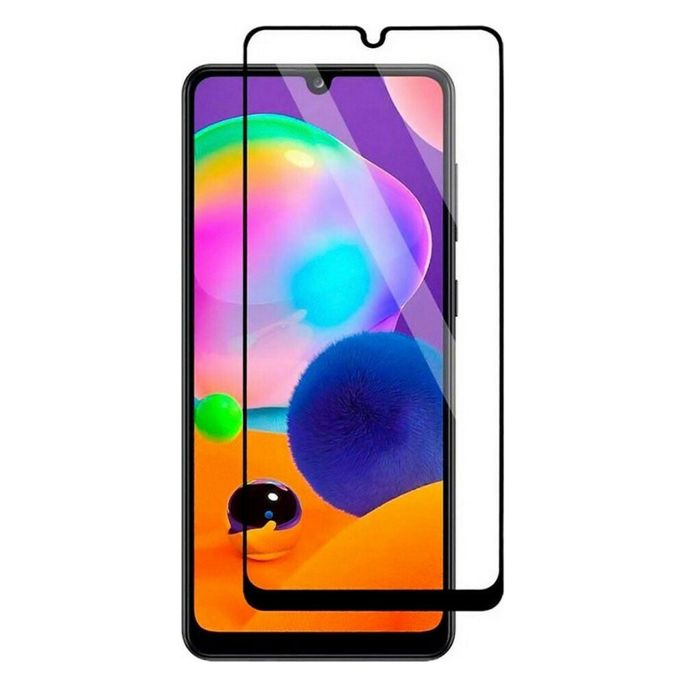 TechWave 5D Full Glue Tempered Glass for Samsung Galaxy A31 black