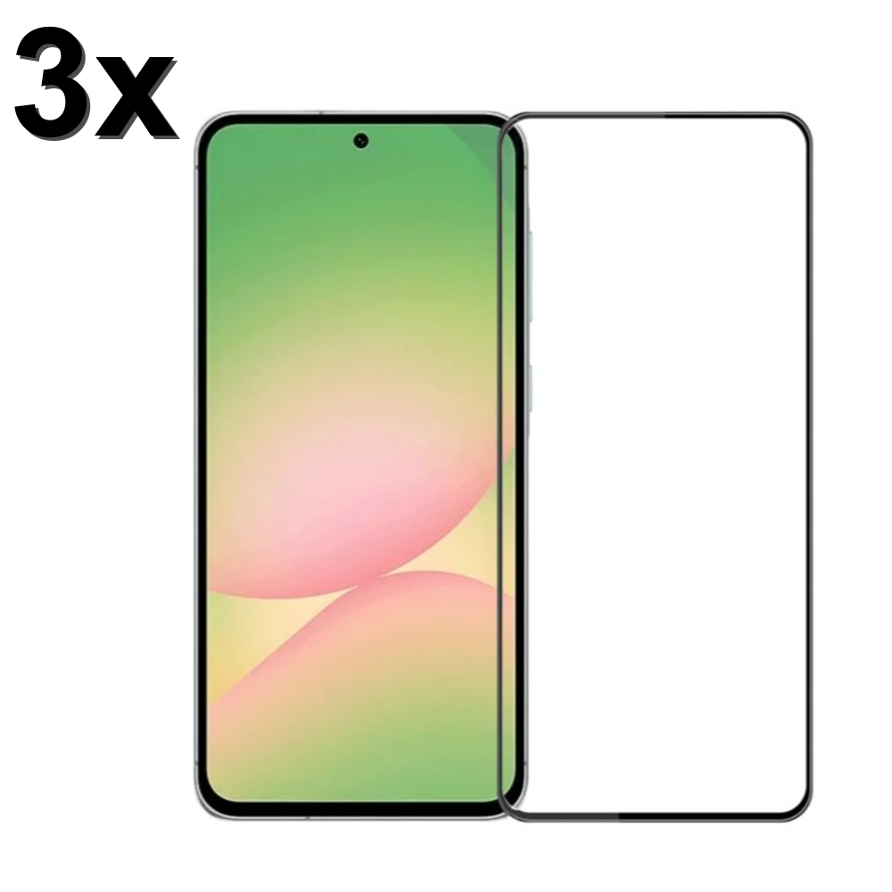 TechWave 5D Full Glue Tempered Glass for Samsung Galaxy A37 5G black (Σετ 3 τεμαχίων - bulk)