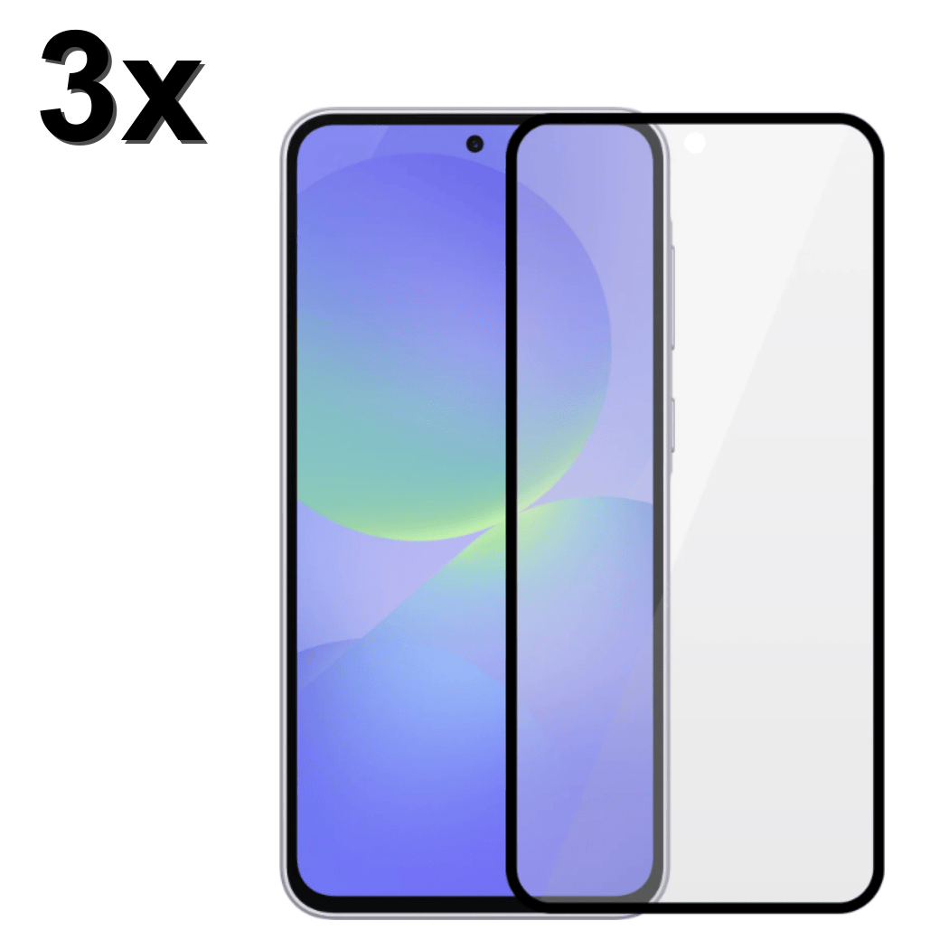 TechWave 5D Full Glue Tempered Glass for Samsung Galaxy A57 5G black (Σετ 3 τεμαχίων - bulk)
