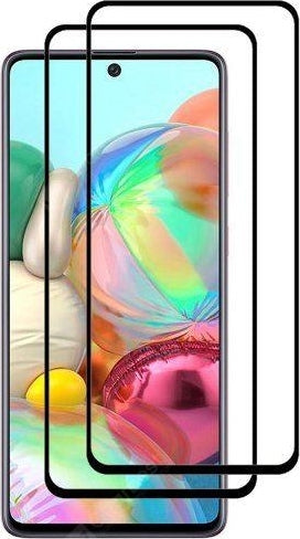 TechWave 5D Full Glue Tempered Glass for Samsung Galaxy A71 black