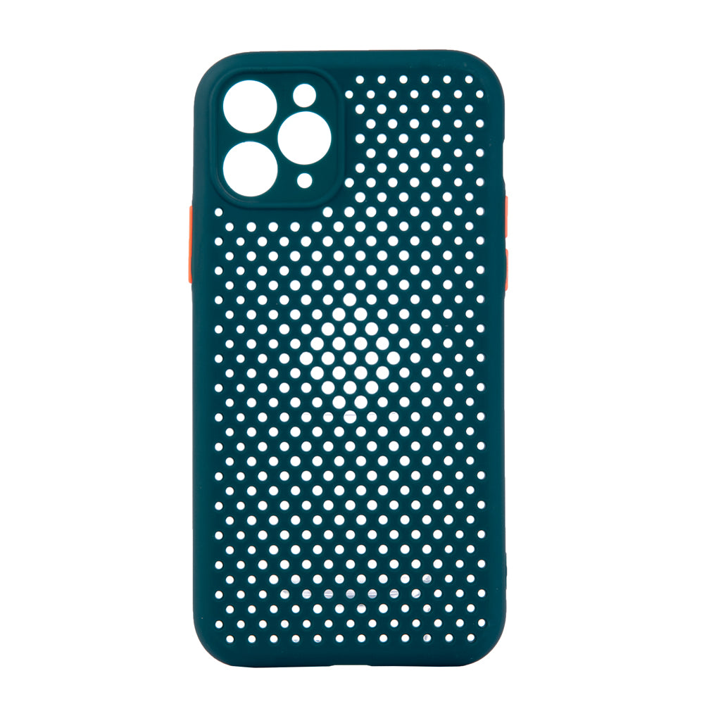 TechWave C thru case for iPhone 11 Pro green / orange