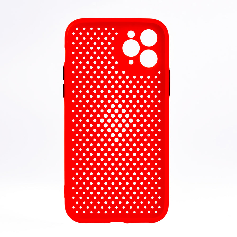 TechWave C thru case for iPhone 11 Pro red / black