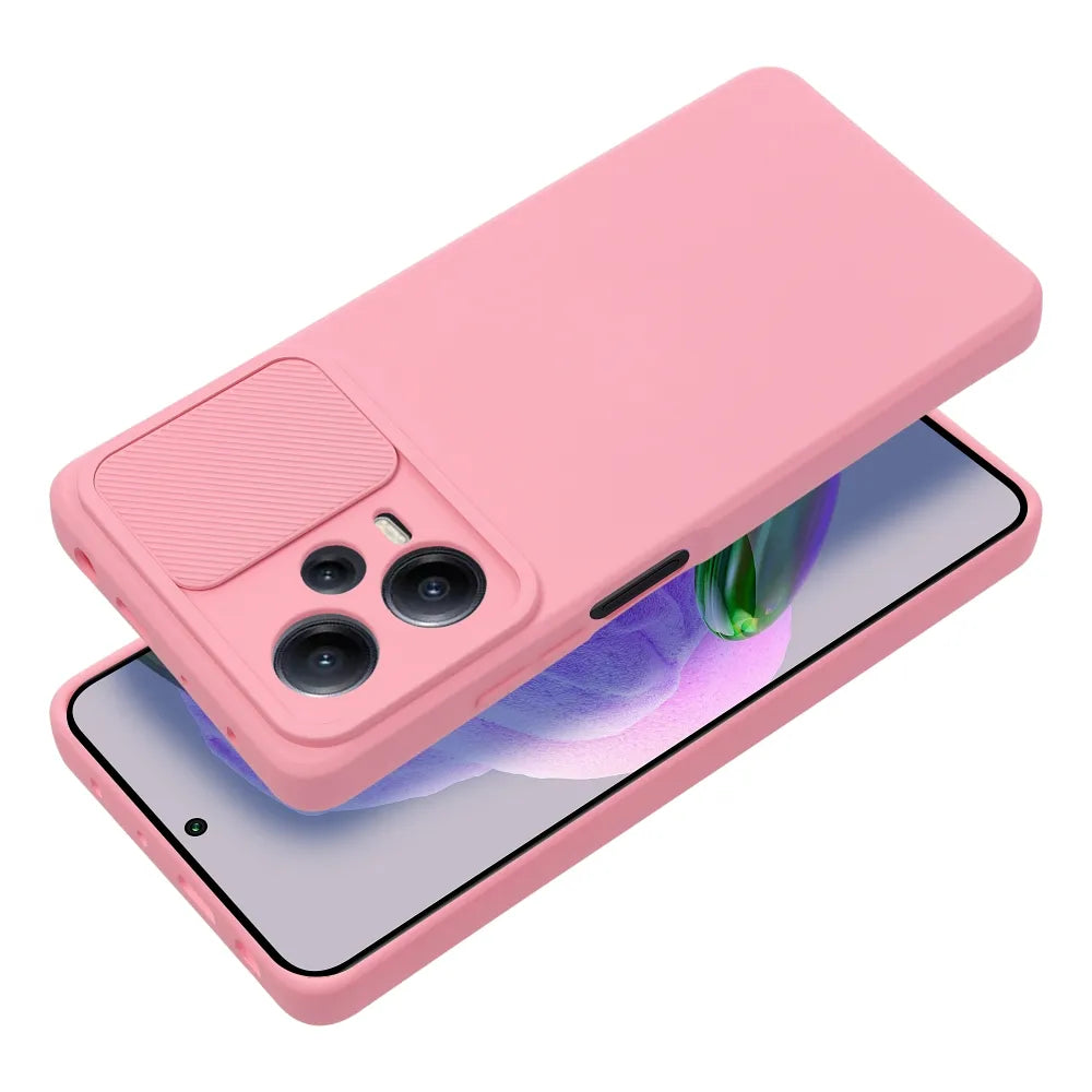 TechWave Camslider case for Xiaomi Redmi Note 12 Pro+ 5G light pink