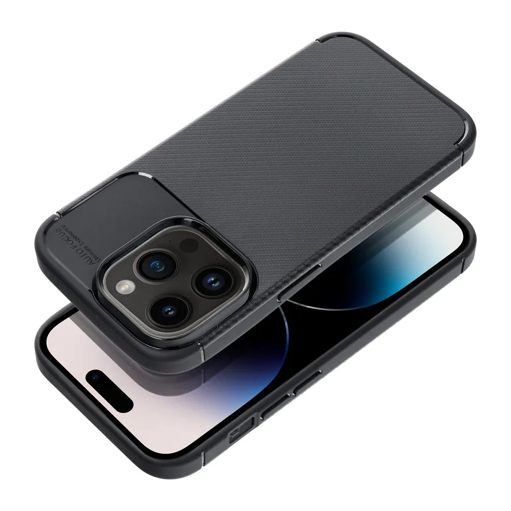 TechWave Carbon Fiber case for iPhone 14 Pro black