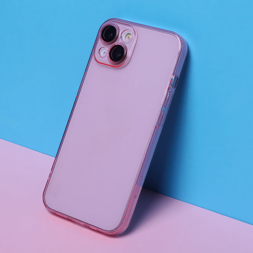 TechWave Color Clear case for Samsung Galaxy A35 5G pink