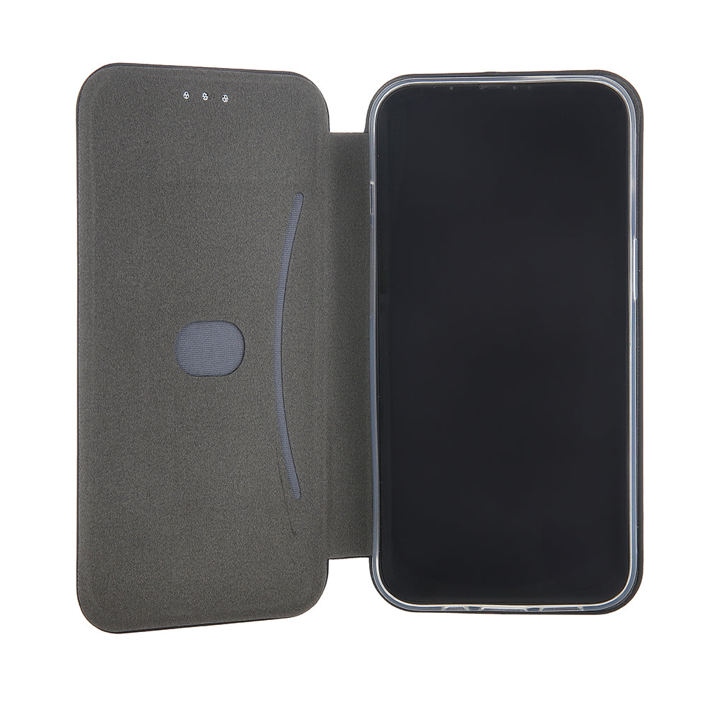 TechWave Curved Book case for Realme 9 burgundy
