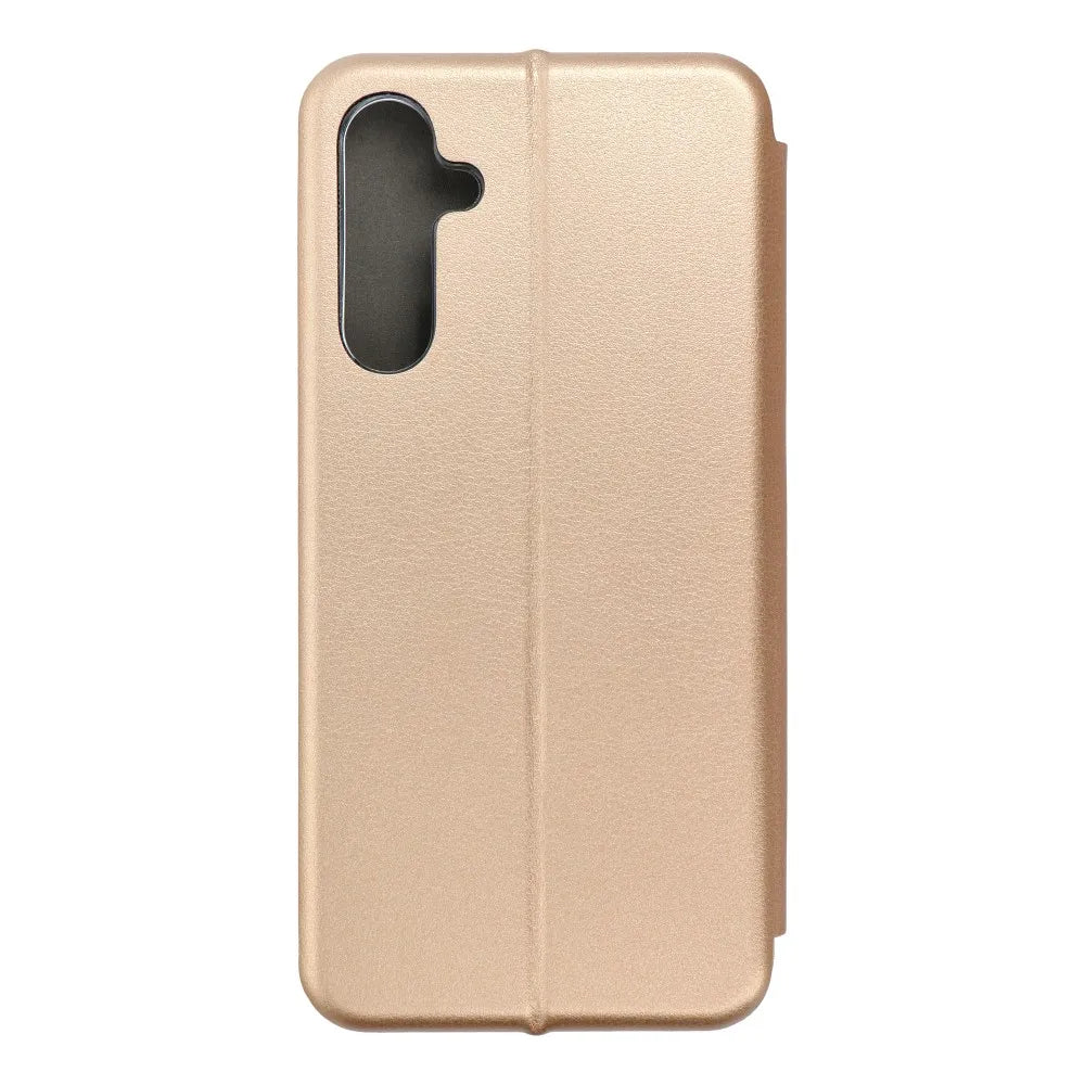 TechWave Curved Book case for Samsung Galaxy A25 5G gold