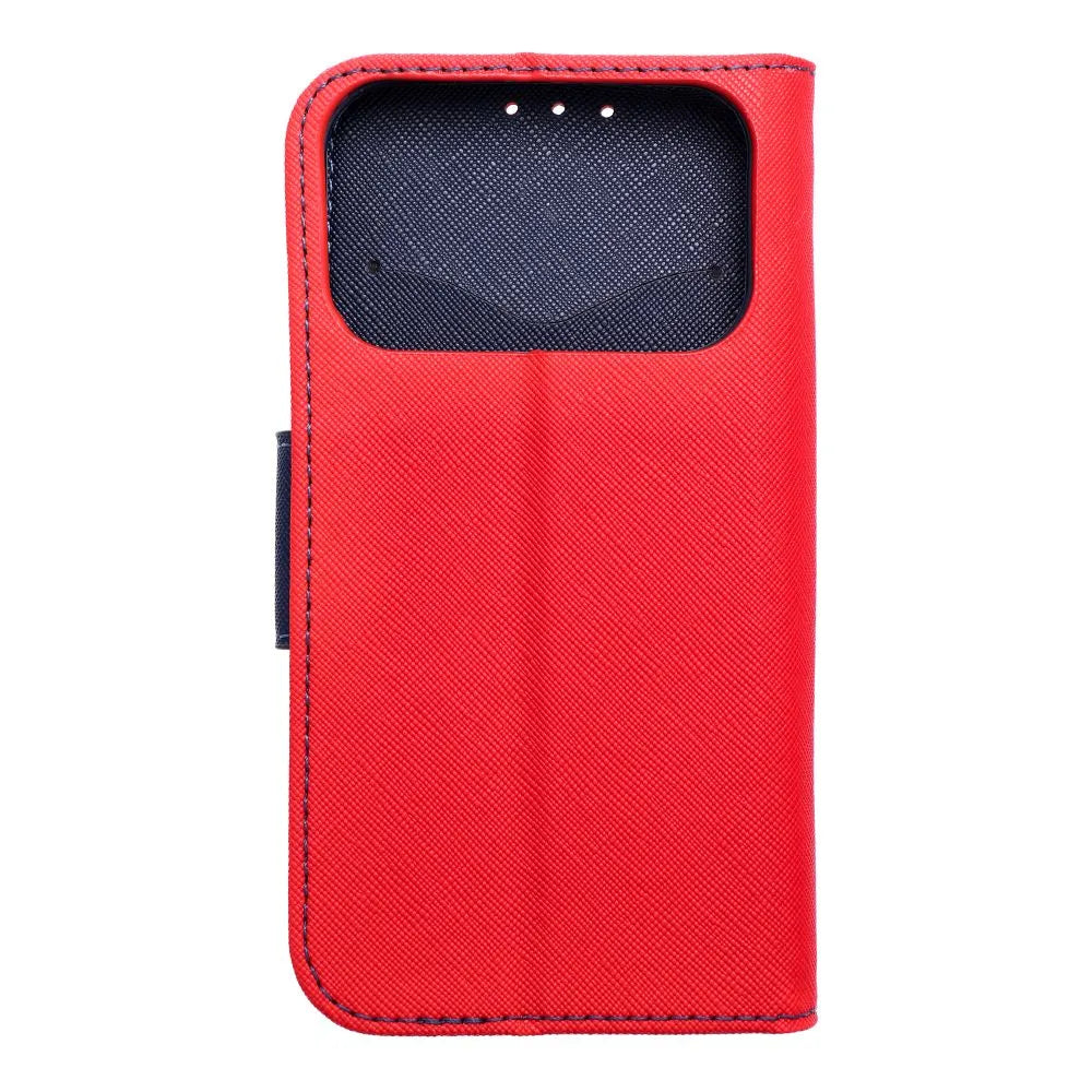 TechWave Fancy Book case for Apple iPhone 17 Pro red / navy blue