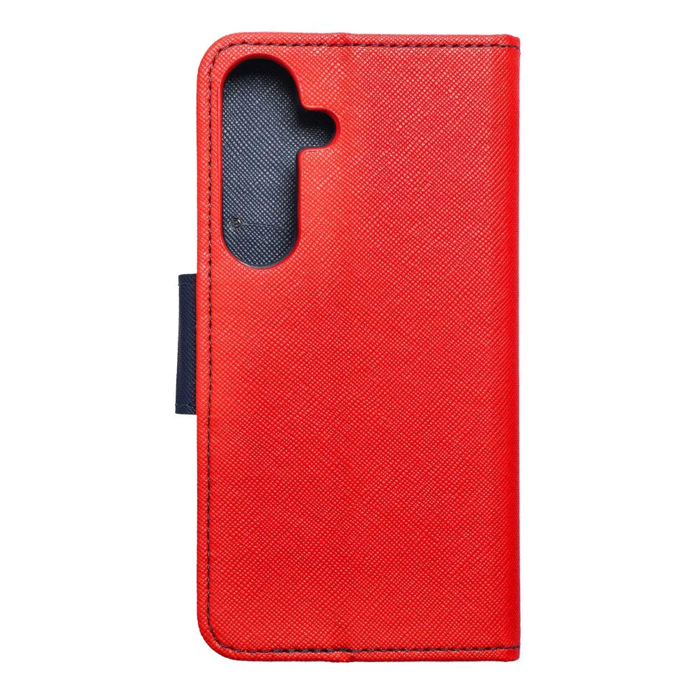 TechWave Fancy Book case for Samsung Galaxy S24 red / navy blue
