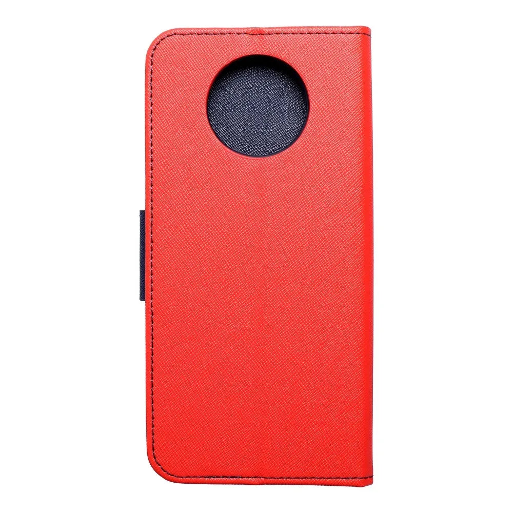 TechWave Fancy Book case for Xiaomi Redmi Note 9T 5G red / navy blue