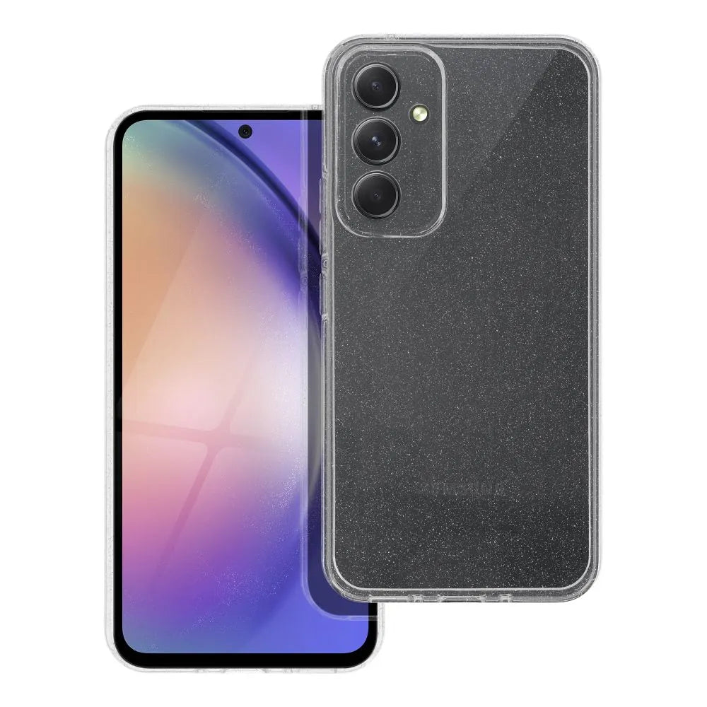 TechWave Glam case for Samsung Galaxy A54 5G transparent