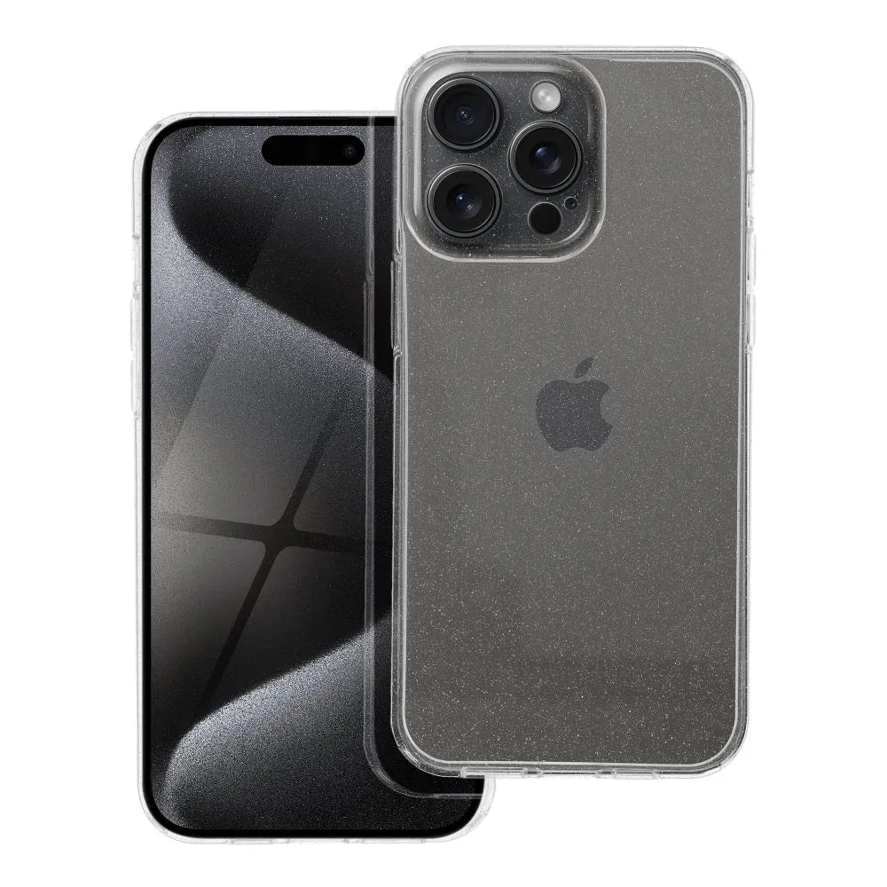 TechWave Glam case for iPhone 15 Pro Max transparent
