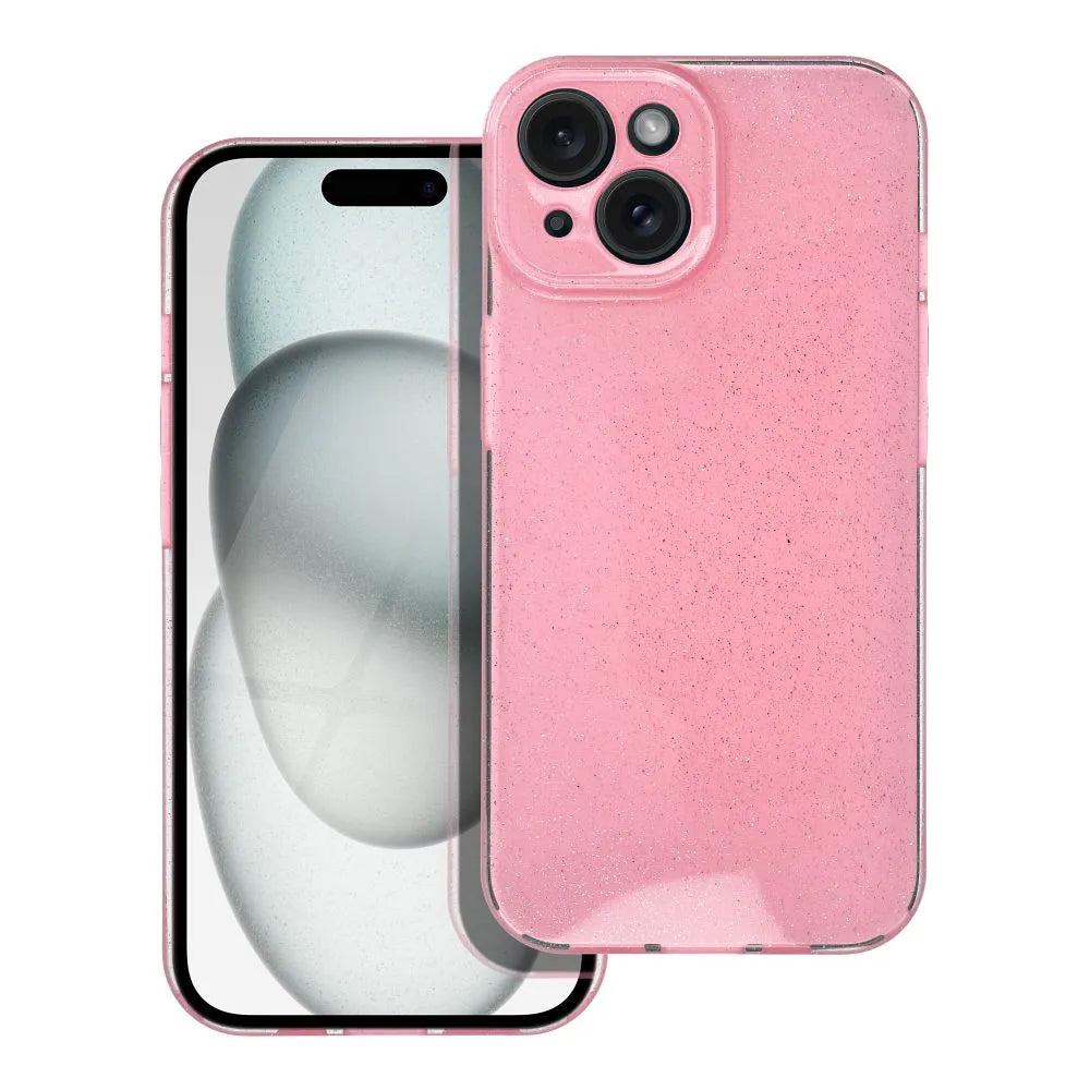 TechWave Glam case for iPhone 15 pink