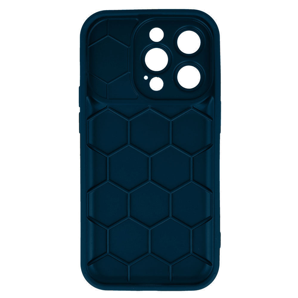 TechWave Heavy-Duty Protected case for iPhone 15 Pro Max navy blue