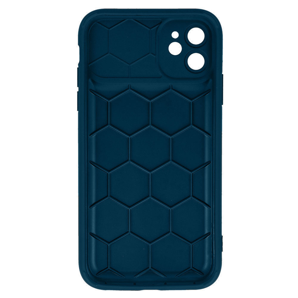 TechWave Heavy-Duty Protected case for iPhone 12 navy blue