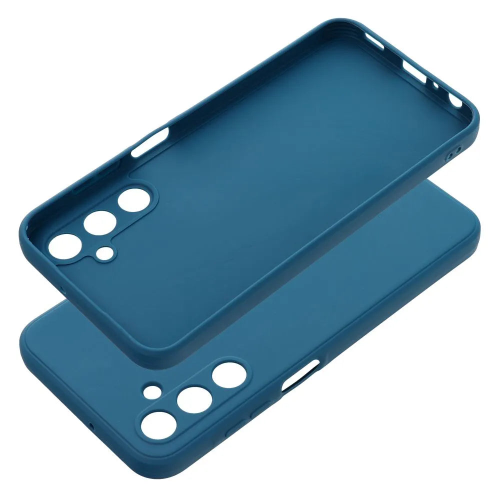 TechWave Matt case for Samsung Galaxy A17 navy blue