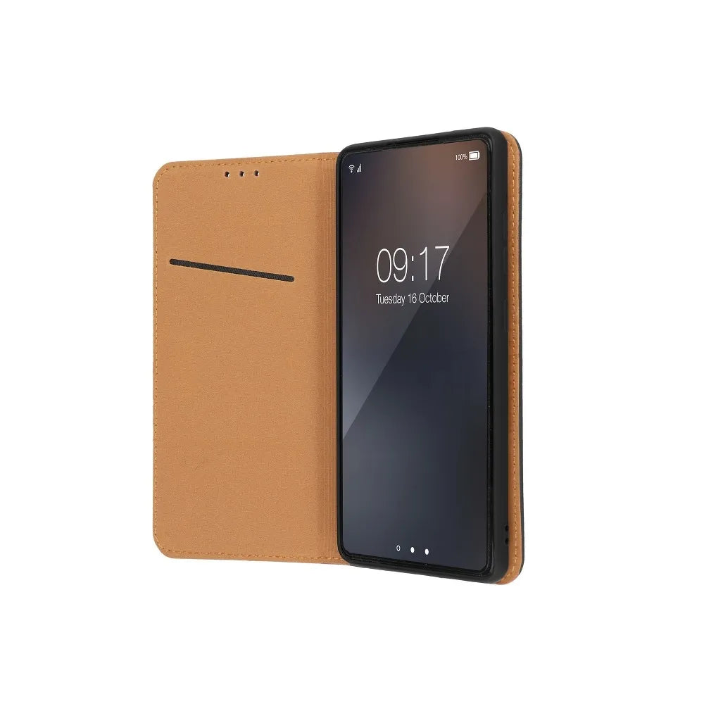 TechWave Pure Leather case for Samsung Galaxy A52 5G / A52 LTE 4G black