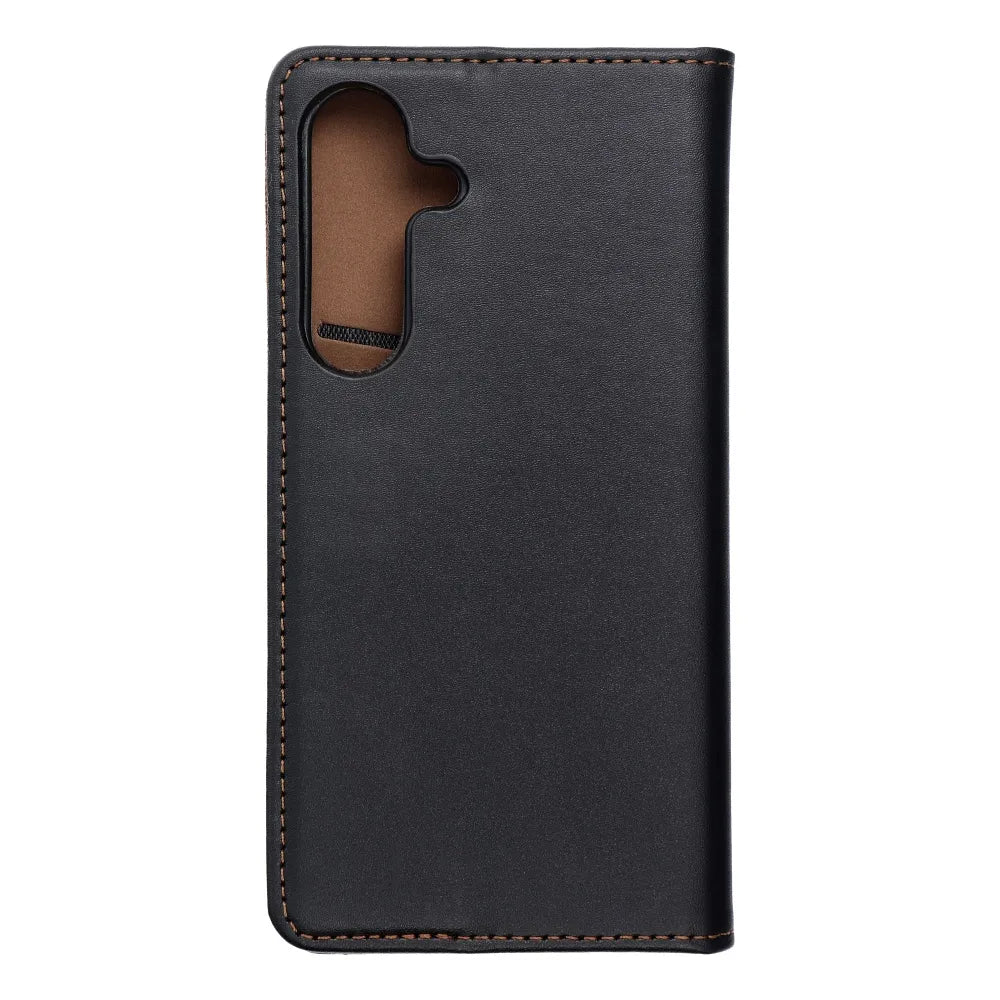 TechWave Pure Leather case for Samsung Galaxy S24 black