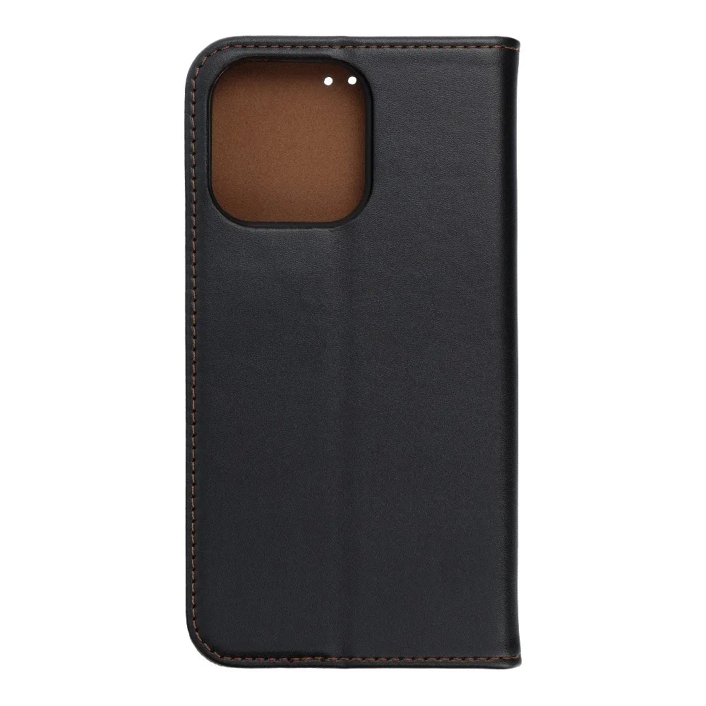 TechWave Pure Leather case for iPhone 13 Pro black