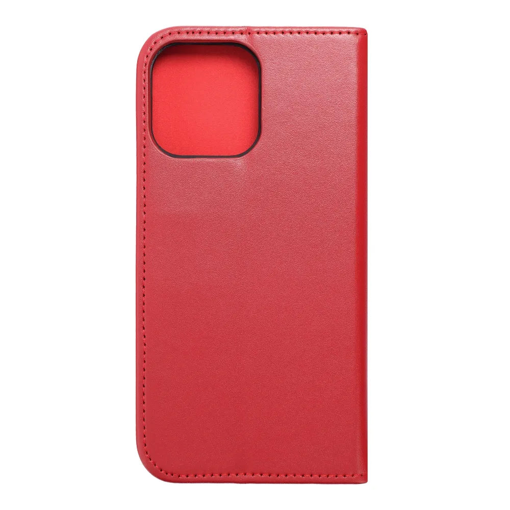 TechWave Pure Leather case for iPhone 14 Pro Max red