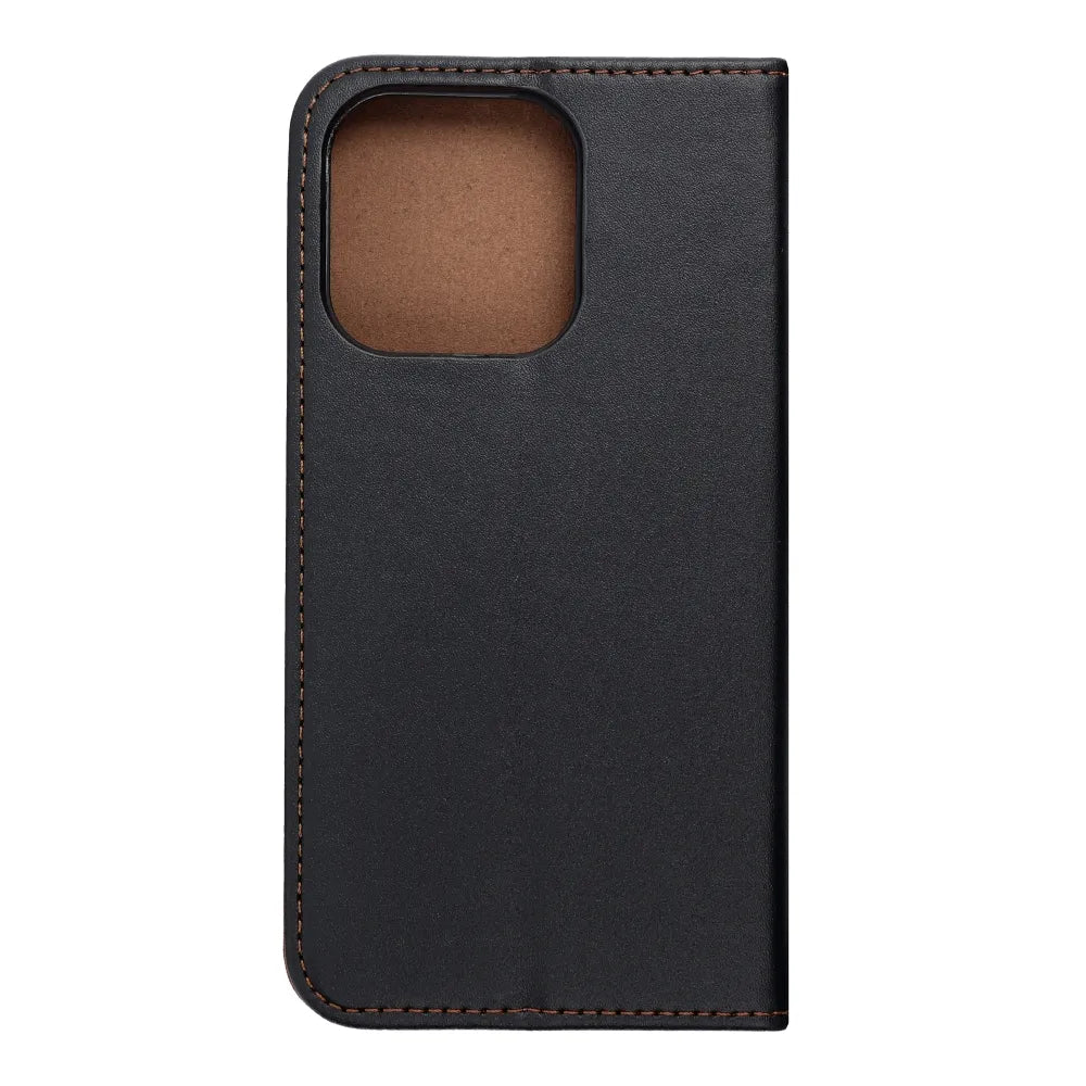 TechWave Pure Leather case for iPhone 14 Pro black