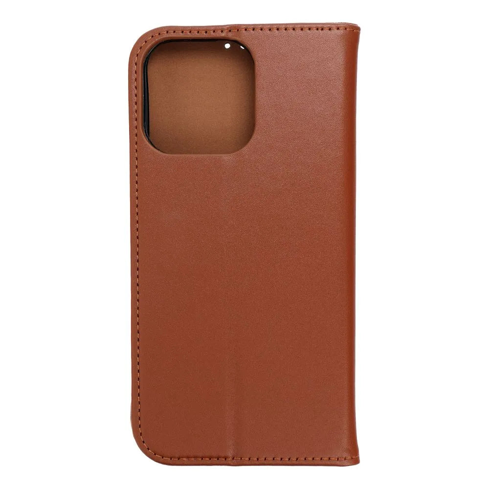 TechWave Pure Leather case for iPhone 15 Pro Max brown