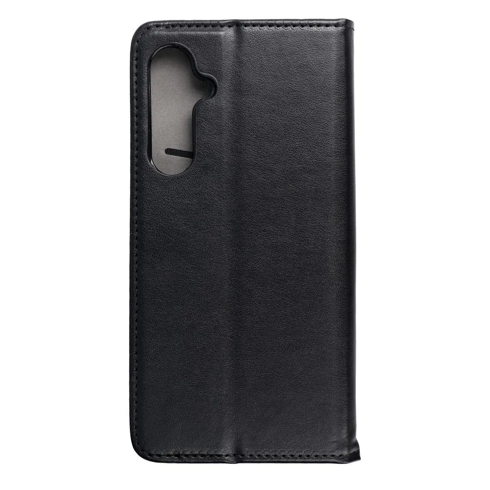 TechWave Smart Leather Case For Samsung Galaxy S23 FE black