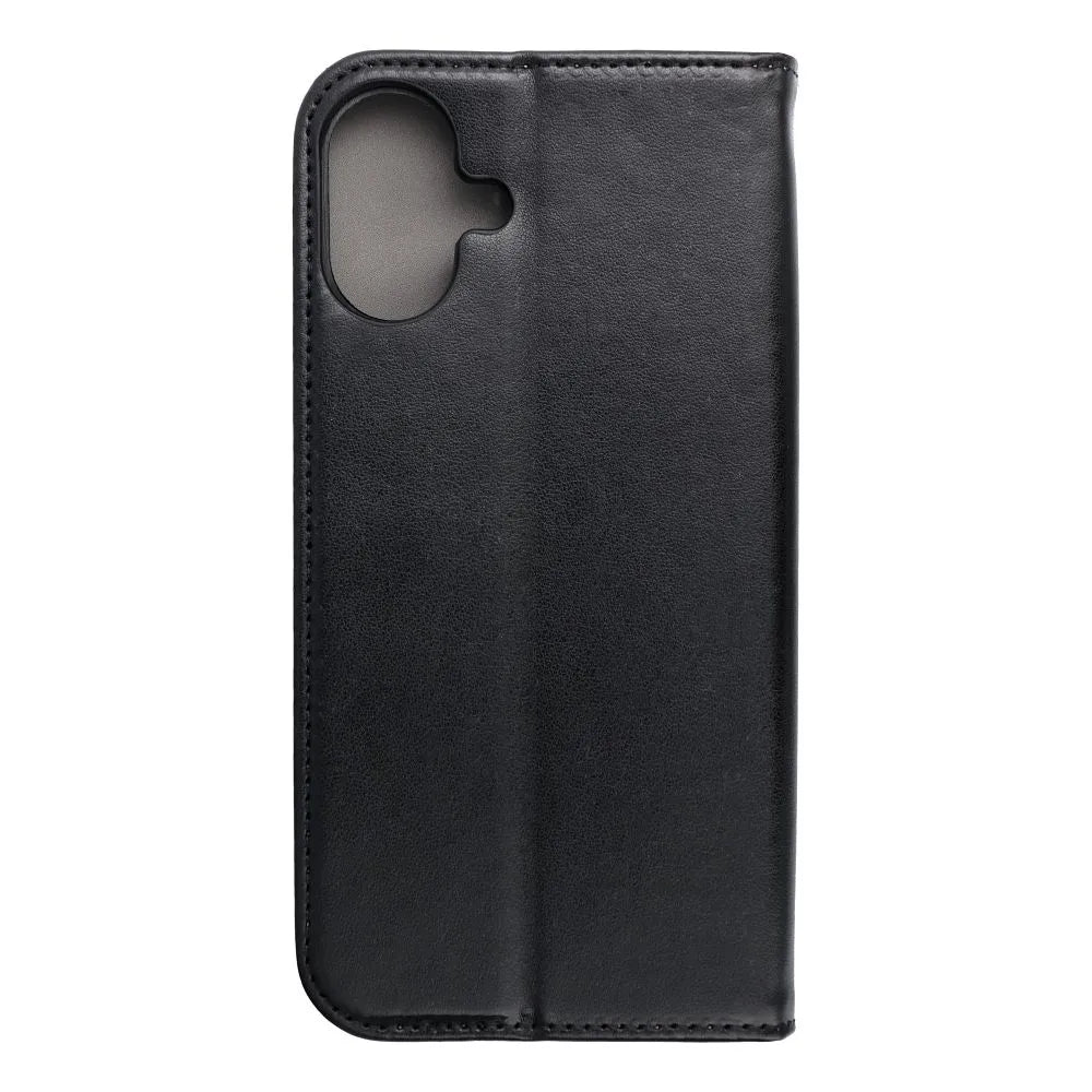 TechWave Smart Leather case for Apple iPhone 16 Plus black