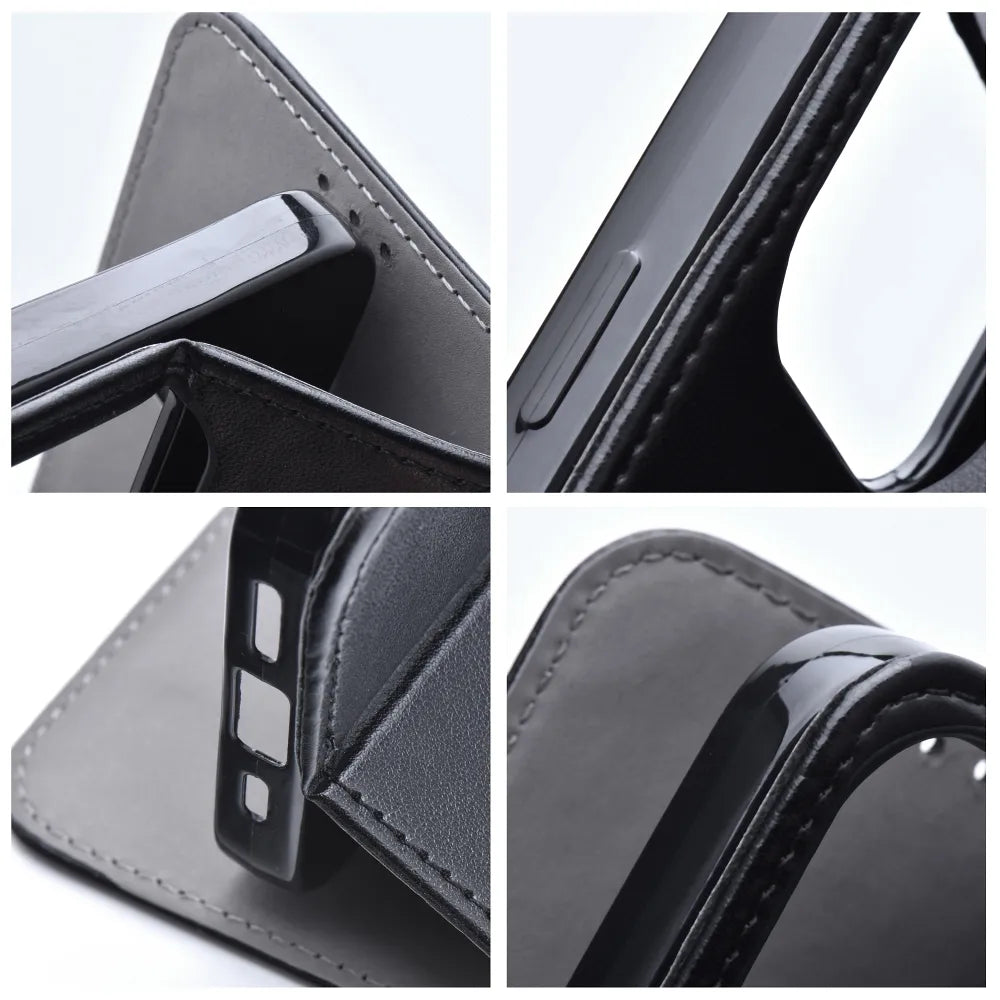 TechWave Smart Leather case for Apple iPhone 17 Pro black