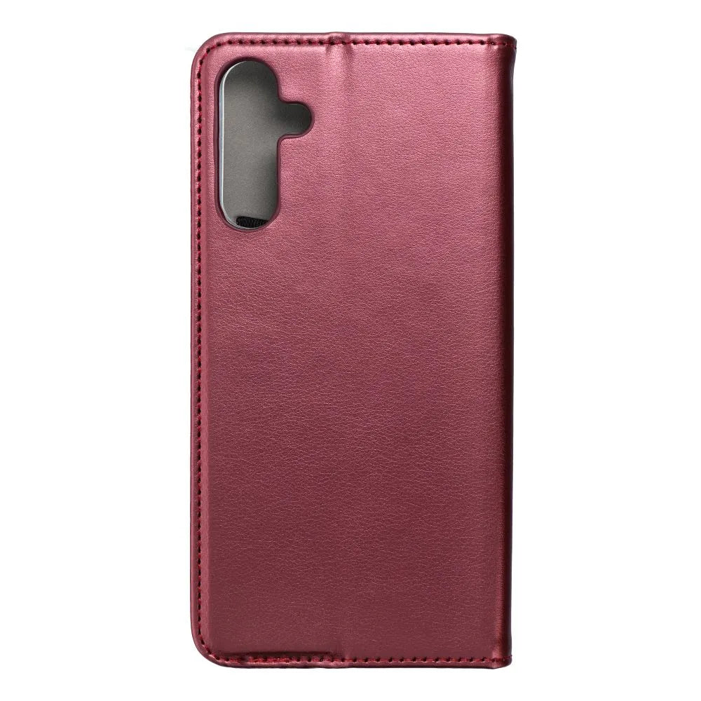 TechWave Smart Leather case for Samsung Galaxy A15 5G burgundy