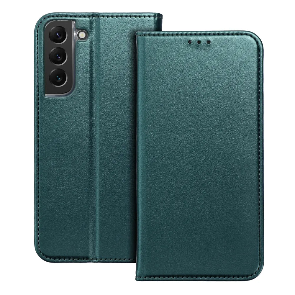 TechWave Smart Leather case for Samsung Galaxy A34 5G forest green