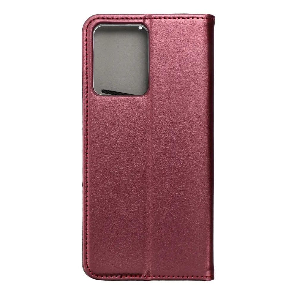 TechWave Smart Leather case for Xiaomi Redmi Note 12 4G burgundy