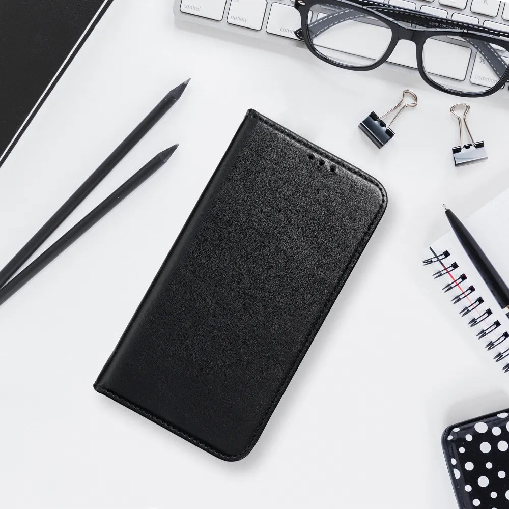 TechWave Smart Leather case for Xiaomi Redmi Note 13 Pro 5G black