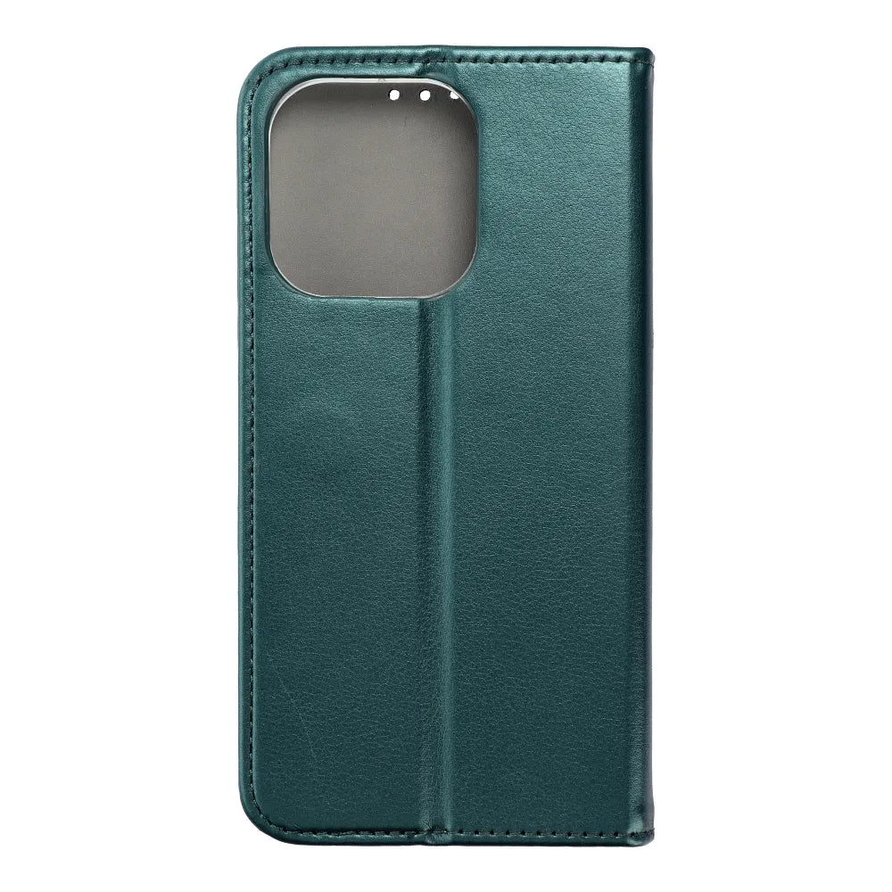 TechWave Smart Leather case for iPhone 14 Pro dark green