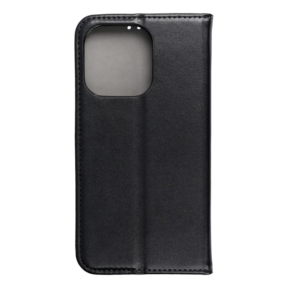 TechWave Smart Leather case for iPhone 15 Pro black