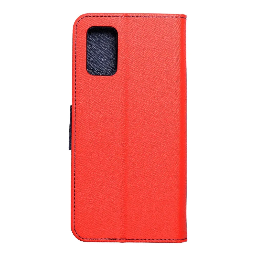 Techwave Fancy Book Case For Samsung Galaxy A03s red / navy blue
