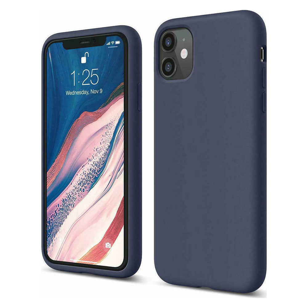 Techwave Matt case for iPhone 11 navy blue