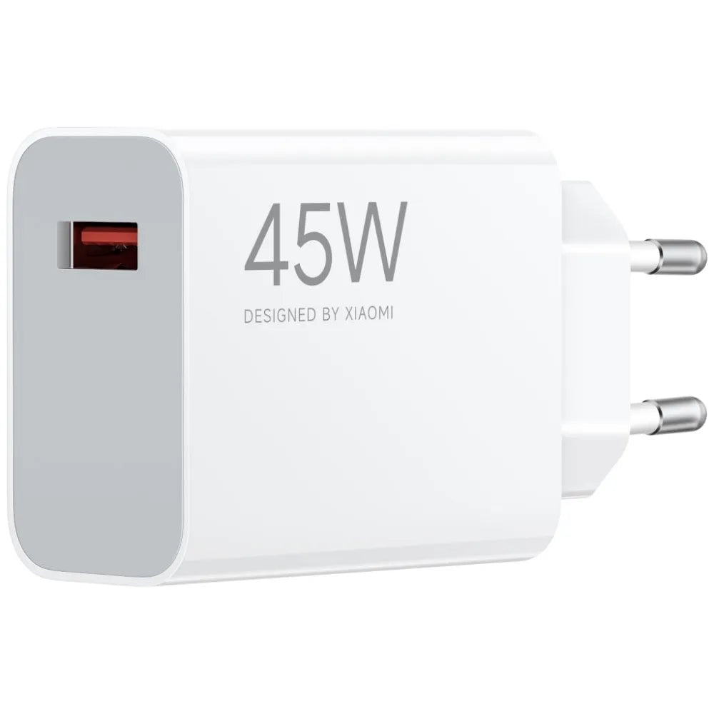 Xiaomi MDY-17-EF original φορτιστής τοίχου USB-A, QC3.0, 3A, 45W, λευκό (Bulk)