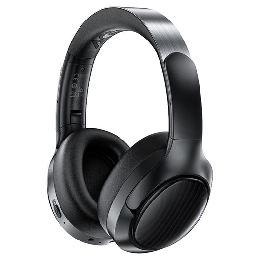 Acefast H5 ασύρματα Headset, Bluetooth 5.4, ANC, 3D Sense, 500mAh, Professional Hi-Fi, μαύρο