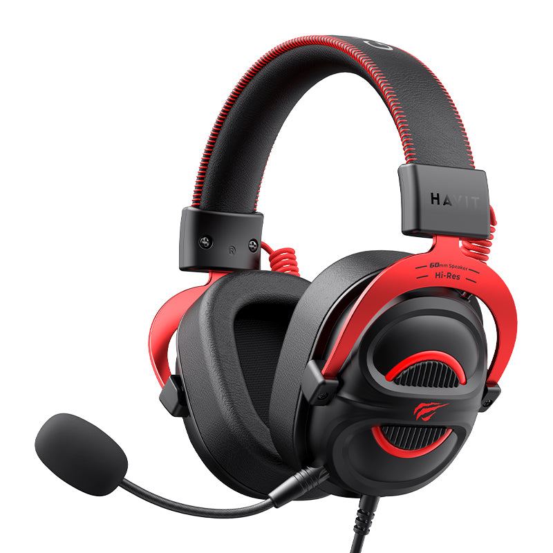 HAVIT H2002E Pro ενσύρματα gaming ακουστικά, Hi-Fi ήχος, 3.5mm, μαύρο