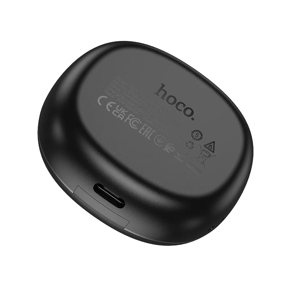 HOCO EQ3 Smart True Wireless ακουστικά, bluetooth, TWS, μαύρο